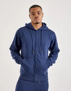 Mens DH Essentials Basic Full-Zip Fleece Hoodie