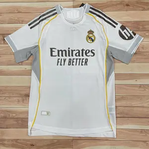 Real Madrid 2025/26 Home Jersey Player Version – Pro Fit Soccer Shirt Built for Match Day