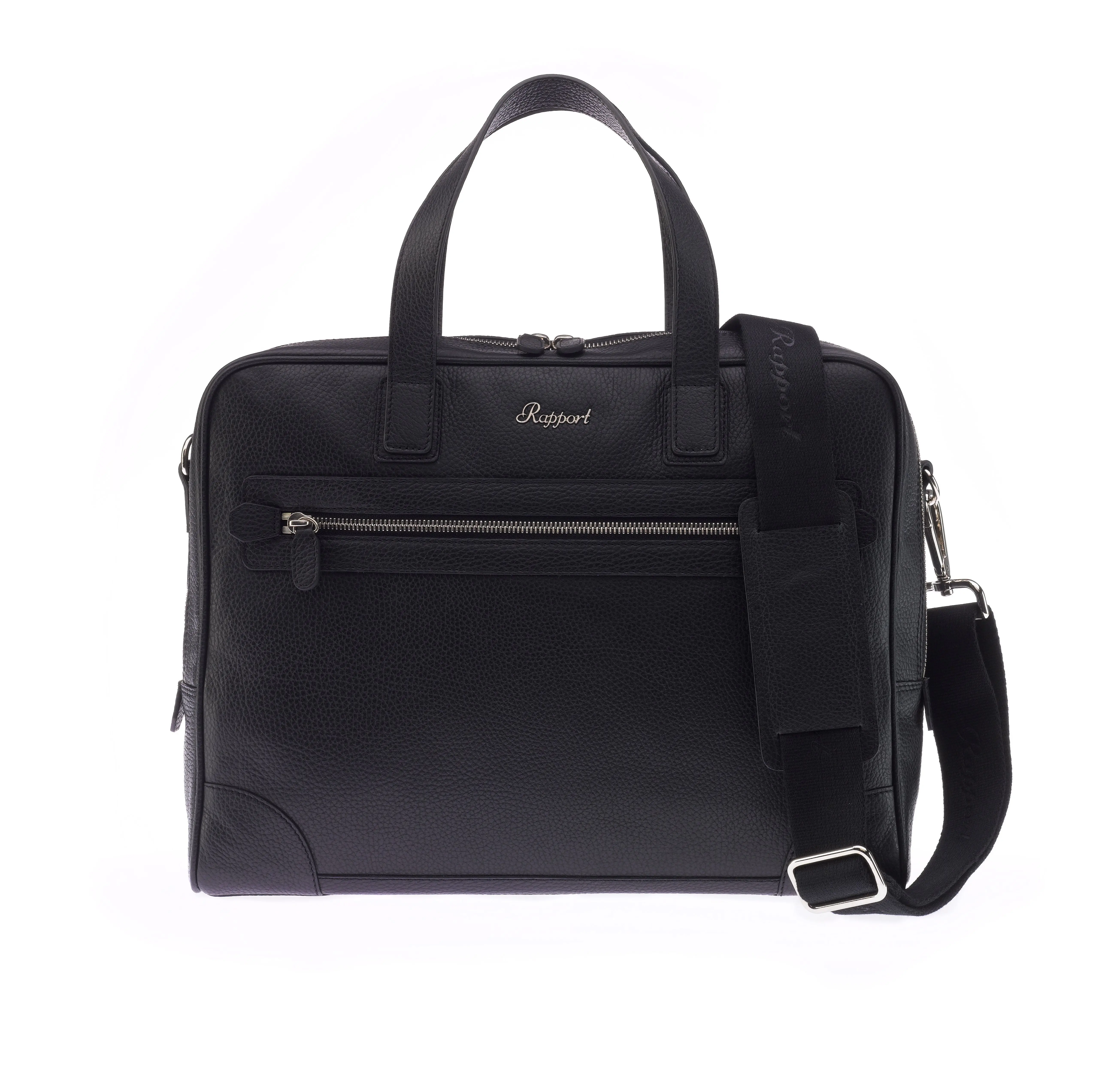Rapport London Berkeley Leather Laptop Briefcase