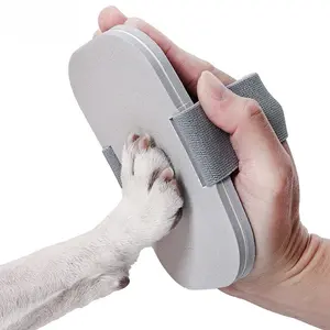 Dog nail file, a pet shop dog grooming tool, a detachable, lockable nail file for home use.