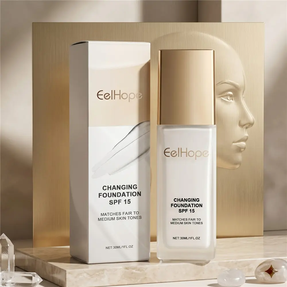 Dewy Radiance Foundation, Ultra-Lightweight & Hydrating, Seamless Blemish Coverage, Flawless, Buildable Coverage, Achieve a Fresh & Natural "Second Skin" Glow, Flawless Skin Finish
