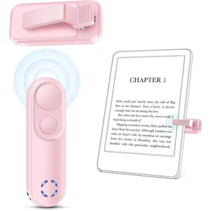 RF Remote Control Page Turner for Kindle Paperwhite  Kobo eReaders, Remote Camera Shutter and Video, Remote Page Turner Clicker for iPad Tablets Reading Novels()