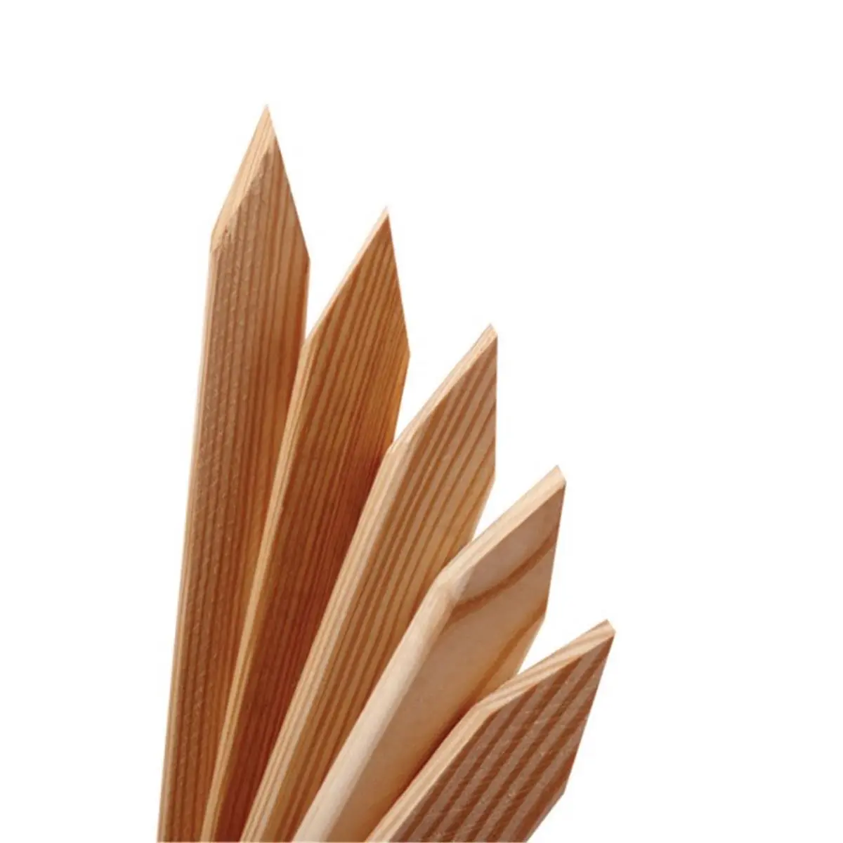 212 MAIN Forest Grade Rectangular Wood Garden Stakes (1"x2"x12"), 24-Pack Construction & Raised Bed Outdoor Home Improvement Tool (141040), Pack Of 24