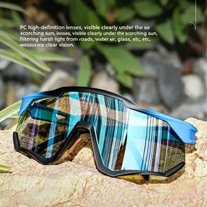 Hiking & Mountaineering Sunglasses — Colorful, Windproof, UV-Protective Eyewear for Men and Women (Cycling Glasses)