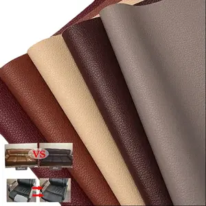 Leather Repair Patch 20*54 Inch Repair Patch Self Adhesive Waterproof DIY Large Vinyl Patches for Couches Furniture Kitchen Cabinets Wall Non-Slip Waterproof Leather Desk Pad pvc leatherette waterproof upholstery fabric