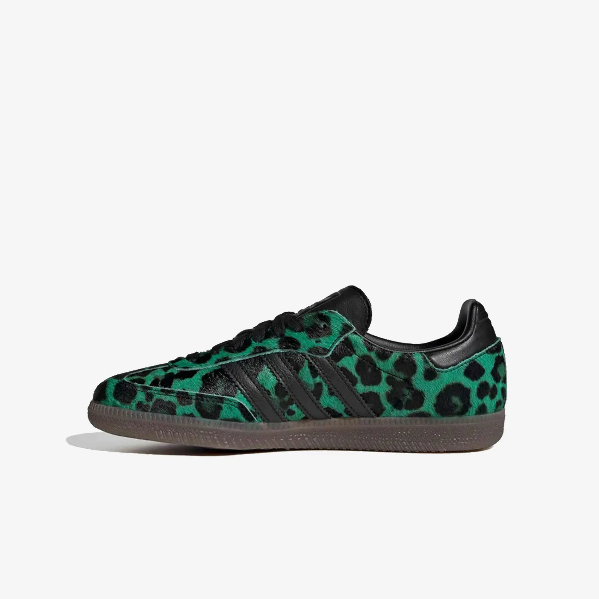 Adidas Samba OG Semi Screaming Green Core Black Gold Women