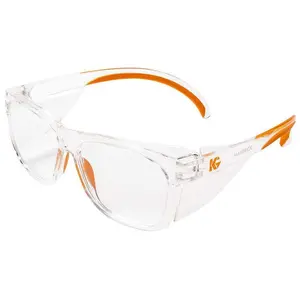 KleenGuard Maverick Safety Glasses Clear Frame with Clear Anti-Fog Lenses