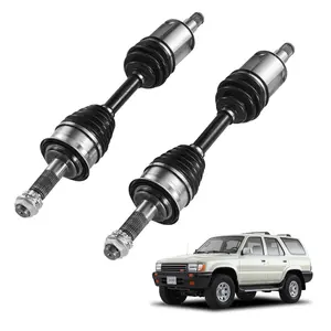 fathersdaygift VEVOR CV Axle Shaft Assembly, 2 Pieces Front Left Right (Driver and Passenger Side), Automotive Replacement CV Joint Axles Pair Compatible with 1996-2002 Toyota 4Runner, Alloy Steel Carbon Steel