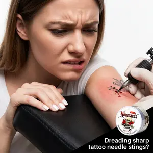 Tattoo Numbing Cream -  International - Pain Free Tattoos - Effective Numbing Formula for No-Distraction Tattoos