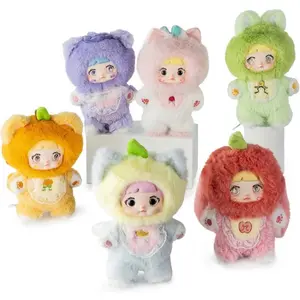 Nommi Interesting Fruits Series Plush Blind Box Figures 1PC Adorable Collectible Pendant for Bags & Keys, Modern Home Decoration