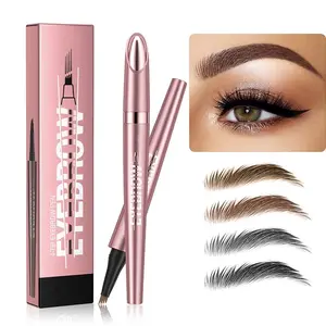 [Mother-in-Law Gift]Waterproof Micro-Fork Eyebrow Pencil, Long-Lasting Brow Pen for Natural Hair-Like Strokes, Smudge-Proof Makeup Tool for Daily Use & Soft Glam,Mother’s Day Gift for Mother-in-Law