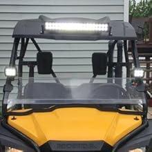 Nilight 2PCS Side Pillar Mounting Brackets LED Metal Mounting Brackets for UTV Off Road 2014-2018 Polaris RZR XP 1000 RZR 900, 2 Years Warranty (90045B) Black