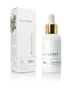 Blissoma Restore Omega Miracle Facial Oil - 1.27 oz, Nutrient-Dense Raw Oils for Firm Clear Even Glowing Skin, Cold-Pressed Unrefined Oils for All Ages