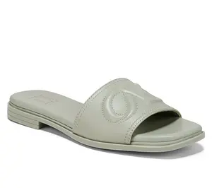 Naturalizer Leather Slide Sandals - Genevieve