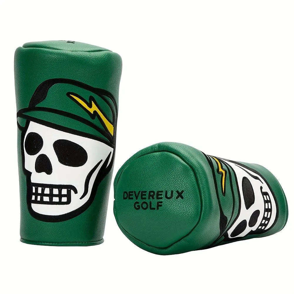 Lightning Skull Golf Protective Cover, Waterproof & Durable Material, Best Protection for Golf Clubs, Available in 3 Colors, Golf Accessories, Golf Supply