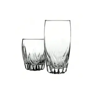 12-Piece Glass Set, Durable For Everyday And Bar Use