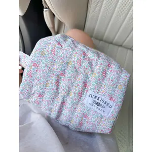 Medium Floral Day In The Park Handmade Handle Bag