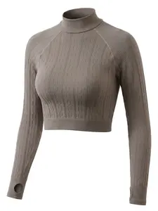 O2K4 Oxygen 2pc  Women's Workout top Leggings Yoga Pants No Front Seam High Waisted Hidden Scrunch Butt Athletic Gym Tights