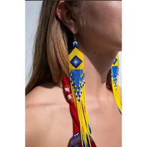 Yawanawá Tribe Beaded Earrings