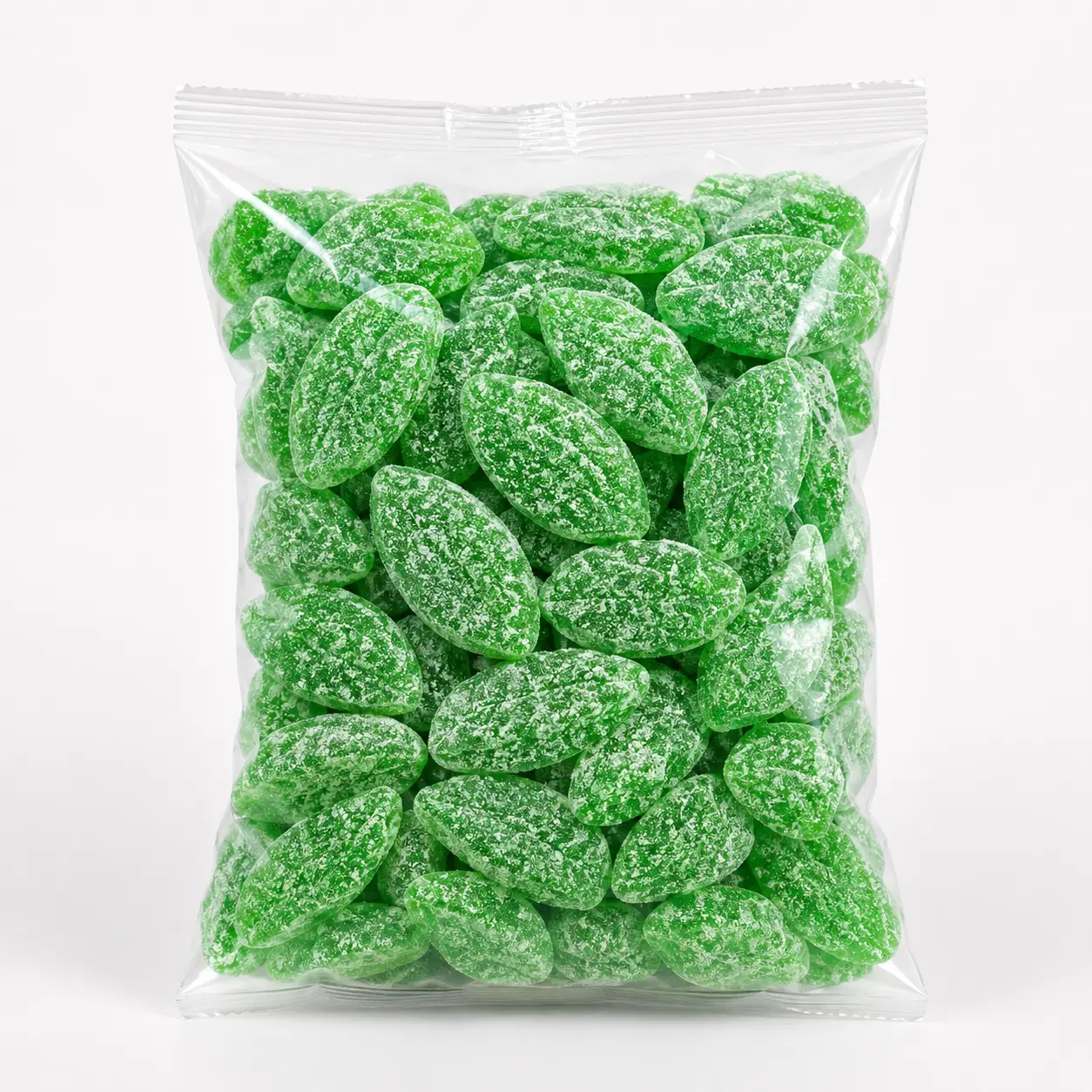 Spearmint Leaves, Soft Spearmint Candy, 1 Lb Bag | Gelatin Free, Mint Jelly Candy, Old Fashioned Candy, Delicate Sugar Finish