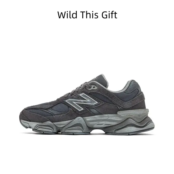 Dark Grey Gradient Vintage Platform Trainers, Breathable Multi-layer Textile, Scuff-proof Footwear Suitable For Fashion Video Shooting