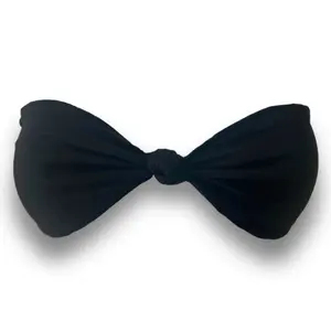 Sandbar Strapless Bikini Top - Onyx