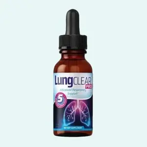 Lung Clear Pro Lung Clearing Dropper Supplement To Flush Out Stuck Mucus For Clear Effortless Breathing Healthcare Fitness