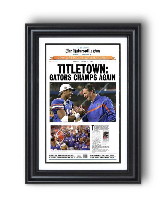 2006 Florida Gators NCAA College Football National Champions 'TITLETOWN'