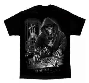 DGA In The Mix DJ Turntable David Gonzales Chicano Homies Lowrider Art T-Shirt for Women - Chicano Style Design - Womenswear, Top