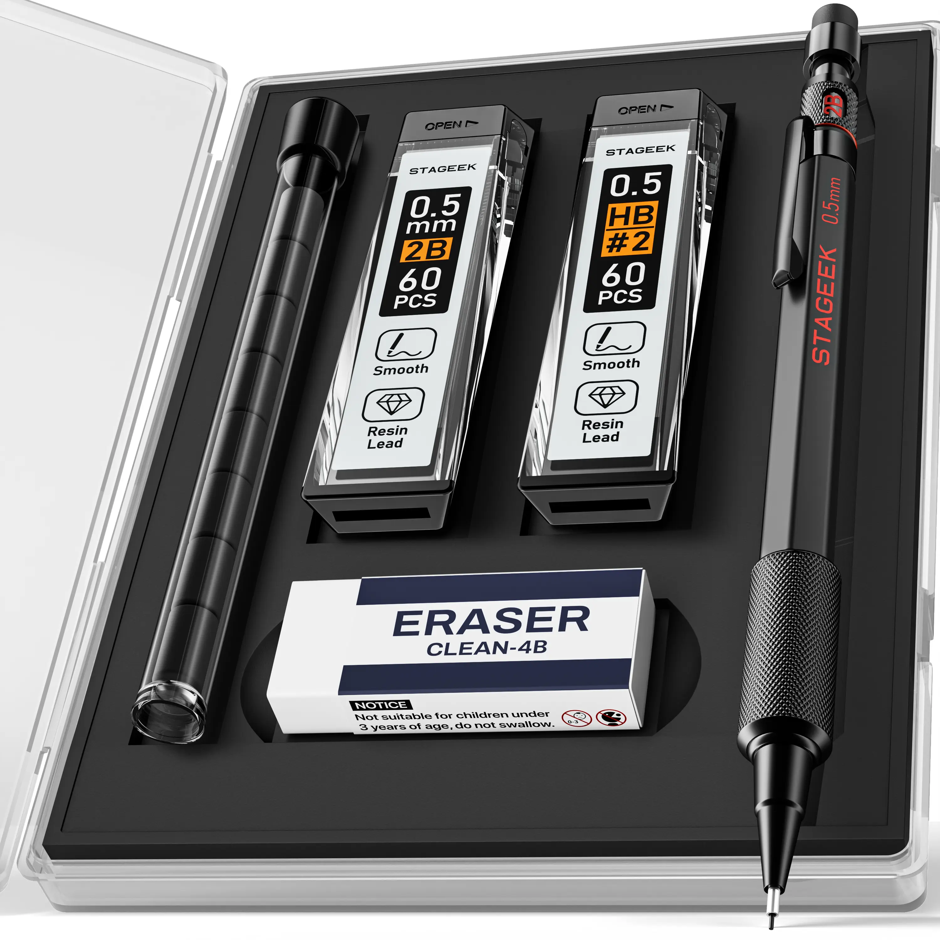 0.5mm 1PCS Mechanical Pencil Set