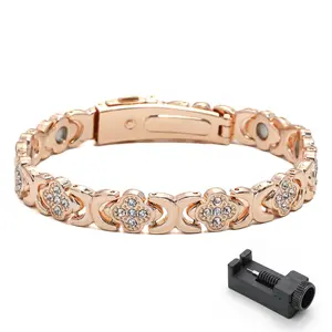 Copper Bracelets for Women Pure Copper Magnetic Bracelet with 3500 Gauss Effective Magnets Trendy Stack Bangle Stretch Bangle Modern Fashion Accessories Jewelry Gift