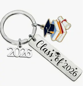 5pc/10pc -2026 Graduation Gift, 2026 Graduation Gift Keychain, Perfect Graduation Gift For Both Male And Female High School And College Graduates, Fashionable And Durabl