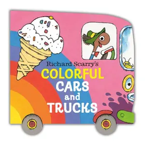 Richard Scarry's Colorful Cars and Trucks -- Richard Scarry - Board Book