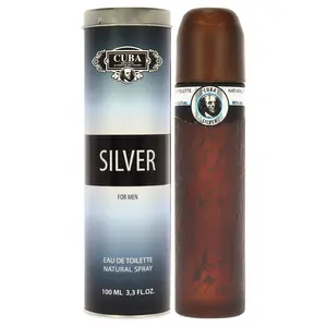 Cuba Silver by Cuba for Men - 3.3 oz EDT Spray Cuba Silver by Cuba for Men - 3.3 oz EDT Spray