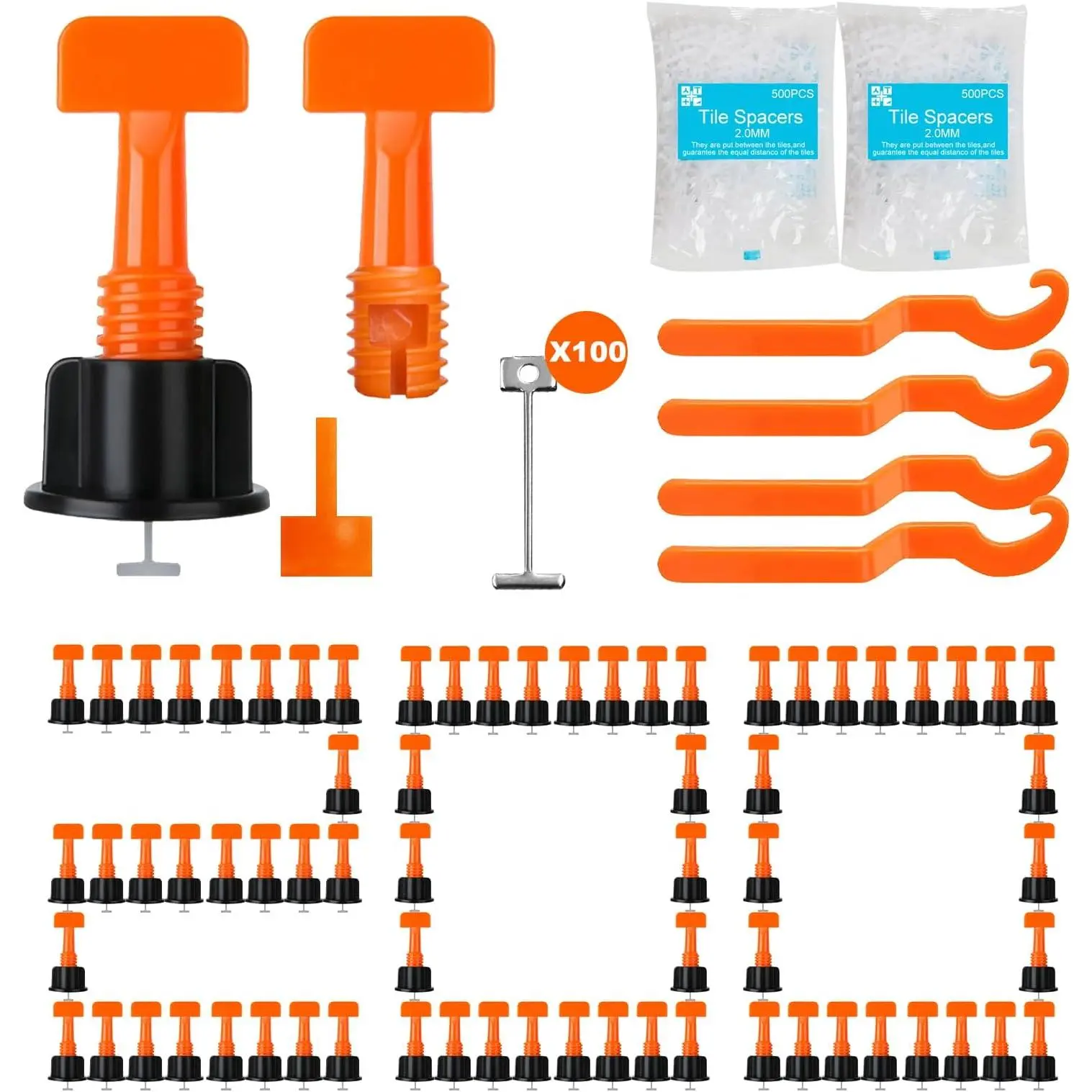 200pcs