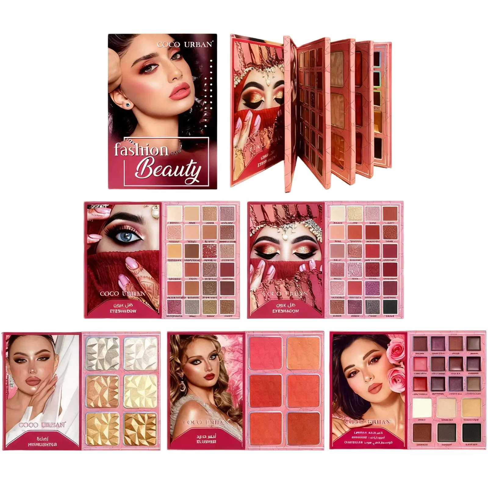 Shine Bright Epic Blend Palette Highly Pigmented Long Lasting Shades for Sweet Angelic to Dramatic Bronzed Looks 3 Versatile Shades Makeup Cosmetic