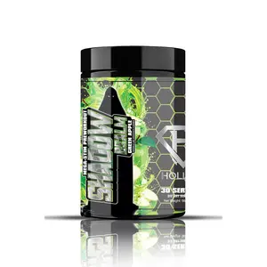 Hollow Shadow Realm Pre-Workout Sour Cherry - Extreme Energy Boost, Laser Focus, Explosive Strength, Rapid Absorption, 30 Servings