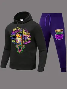 Dont Give A Shhh- Hoodie Set