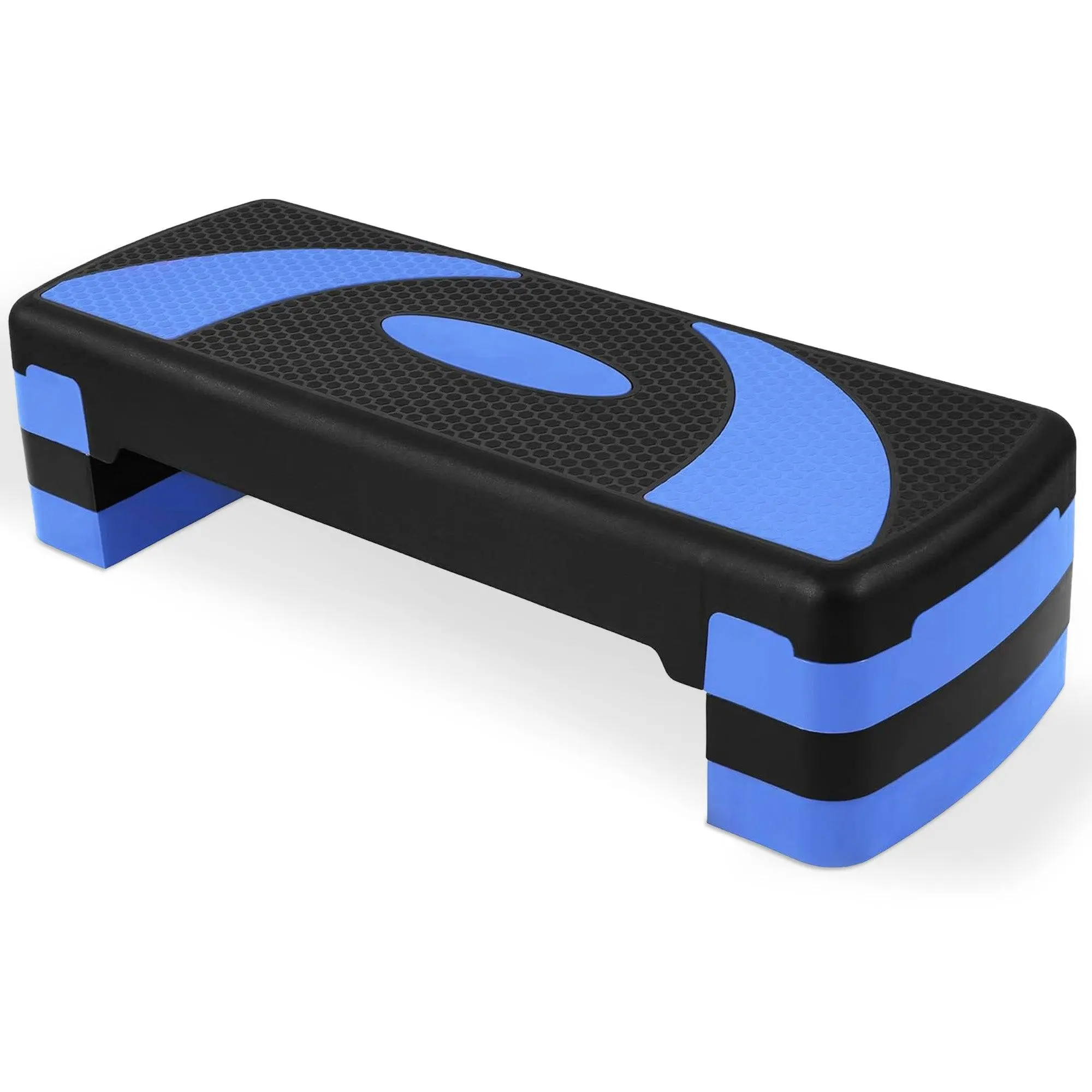BalanceFrom Adjustable Workout Aerobic Step Platform Trainer w/ Raisers (Used)