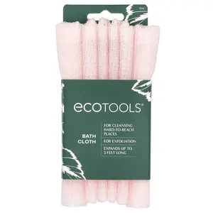 EcoTools Bath Cloth, Pink, 1 Cloth EcoTools Bath Cloth, Pink, 1 Cloth