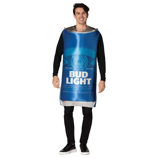 Adult Bud Light Can Costume