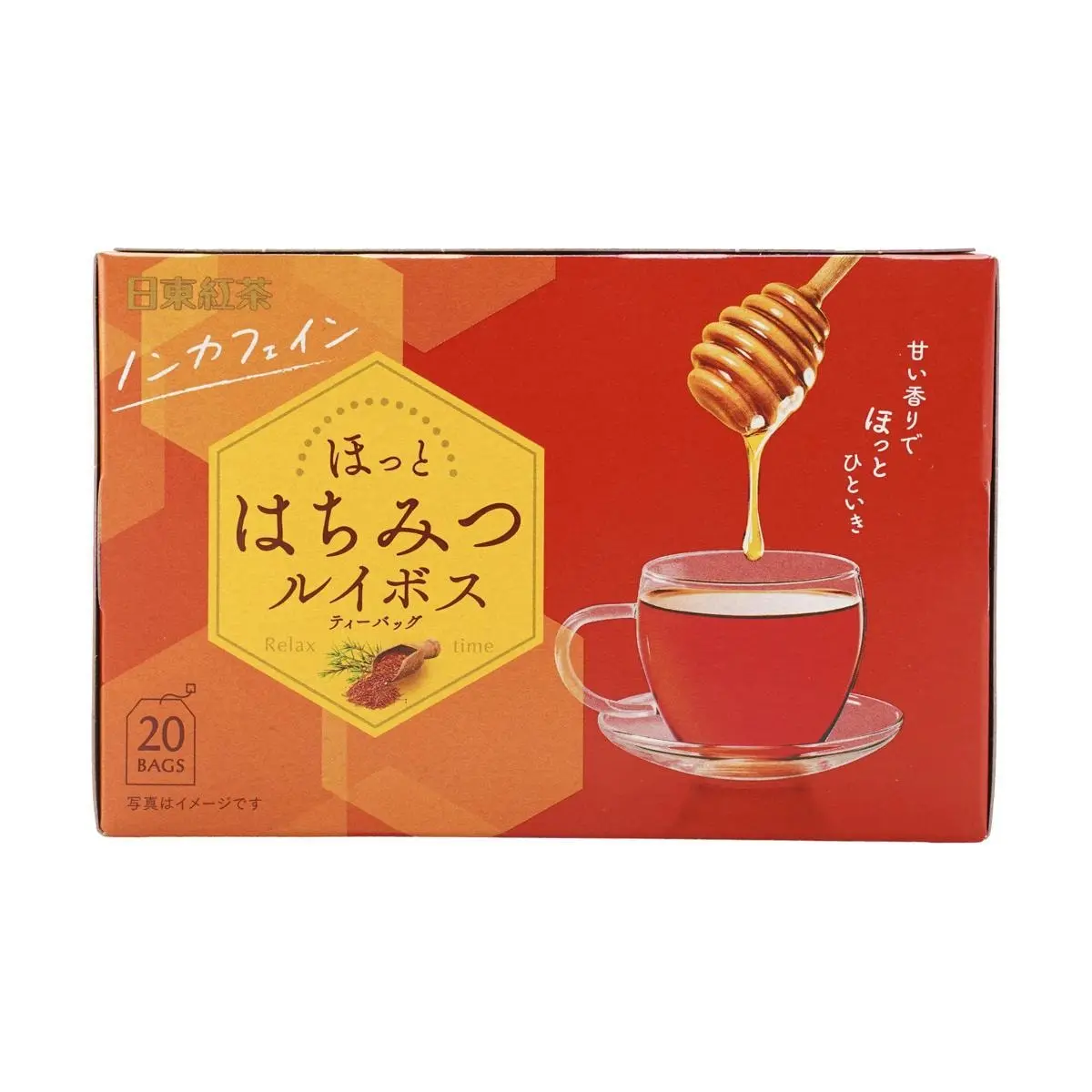 NITTOH TEA Honey Rooibos Tea Bags 1.26 oz NITTOH TEA Honey Rooibos Tea Bags 1.26 oz