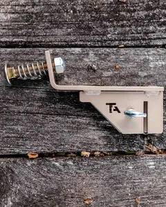 Genesis AR500 Steel Target Tee Post Gong Mount - Includes Hardware