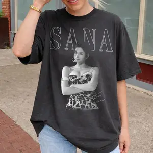 Limited Sana Shirt for Unisex Men and Women 90s: Nayeon, Momo, Chaeyoung, Jeongyeon, Dahyun, Tzuyu