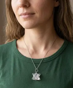 Quartz Crystal - Frequency Infused Merkaba featured in the award-winning movie ZERO LIMITS and used in Catalyst For Somatic Wealth