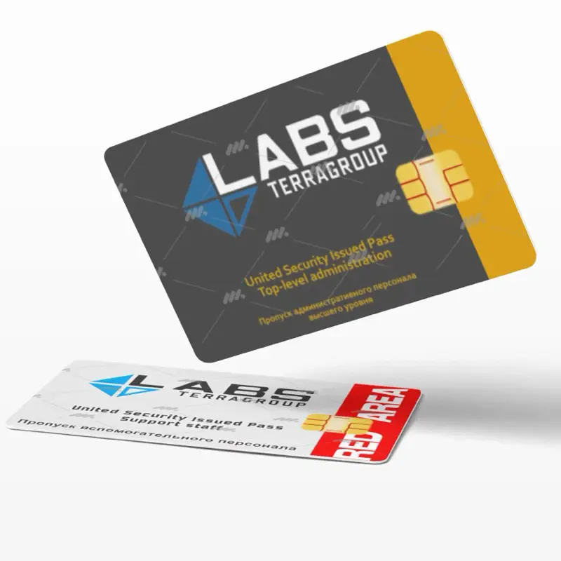 Escape From Tarkov themed credit card stickers for debit credit ebt -labs terragroup Diy Decal Film Custom Decal