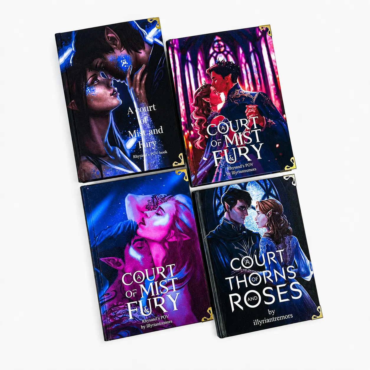 ACOMAF & ACOTAR Rhysand’s POV Hardcover 2-Book Set | Special Edition Books | Fantasy Romance Saga & Collector Bookshelf Edition