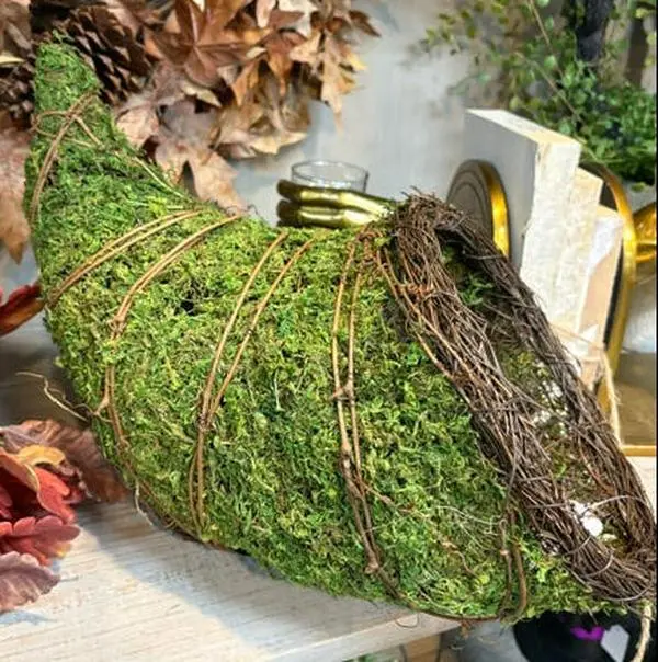 Moss and Vine Cornucopia