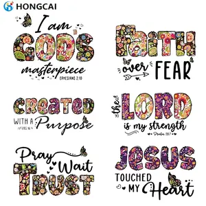 6 Piece Floral Butterfly Iron-On Patches, Floral Appliques, Multicolor Embroidered Patterns, High-Quality Vinyl for T-Shirts Hoodies Pillows DIY Decor