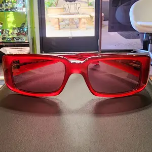 Vintage Red Saks S5A20/S woman Sunglasses